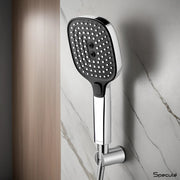 Sigma Triple flow ABS Hand Shower with 1.5 Meter 304-grade SS Hose & Hook